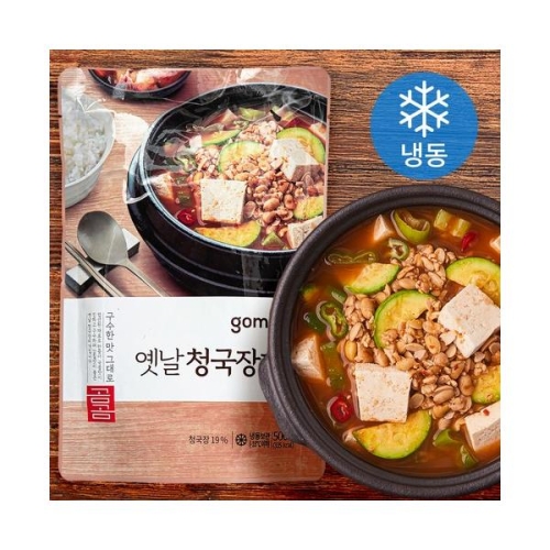 곰곰 옛날식 청국장찌개 500g (1개)