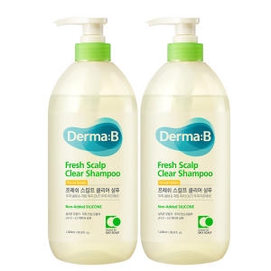더마비 프레쉬 스칼프 클리어 샴푸 플로럴그린향 1000ml (2개)
