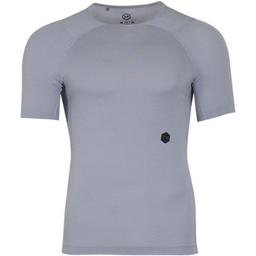 언더아머 UA 러쉬 컴프레션 반팔 1327644 (011, 실버)