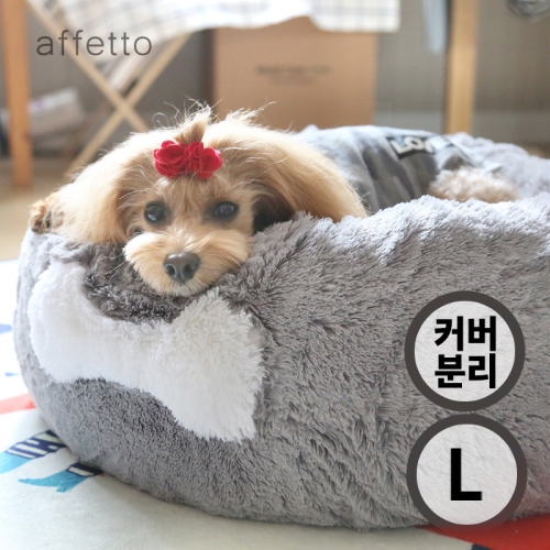 아페토 커버분리형 럭셔리 도넛방석 (L)_이미지