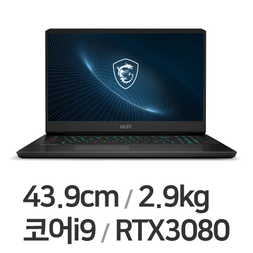 MSI GP시리즈 Vector GP76 12UH-i9 WIN11 64GB램 (SSD 1TB)