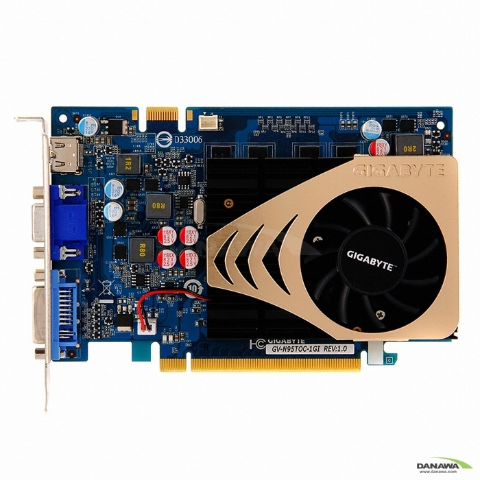 GIGABYTE 지포스 9500GT Ultra Durable2 Over HDMI DDR2 1GB_이미지