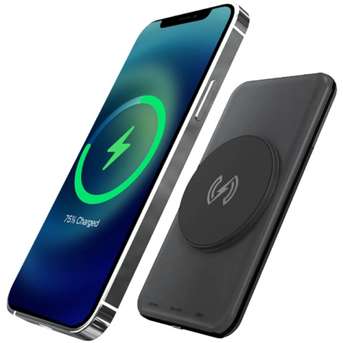 에어독 PD 18W 착 맥세이프 무선충전 보조배터리 5000mAh_이미지