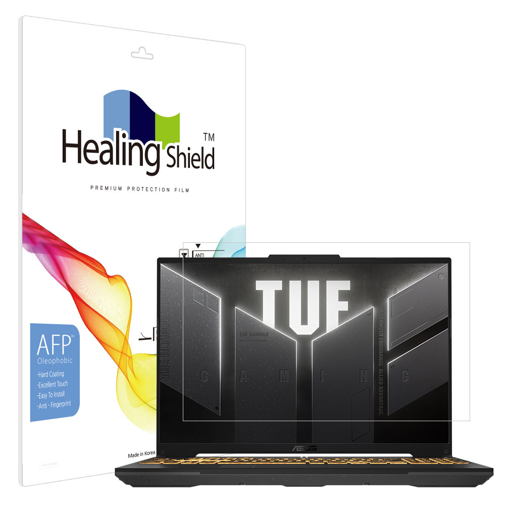 폰트리 힐링쉴드 ASUS TUF Gaming F16 FX607 2024 올레포빅 고광택 액정보호필름_이미지