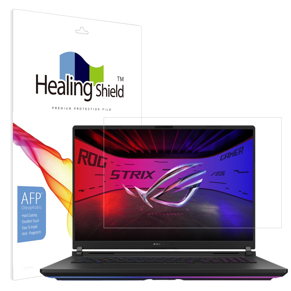 폰트리 힐링쉴드 ASUS ROG Strix SCAR 18 G835 2025 올레포빅 고광택 액정보호필름