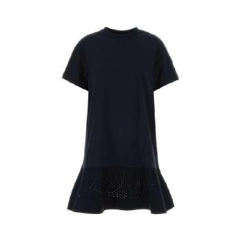 몽클레르 밑단 펀칭 티셔츠 드레스 L10938I0001489AUO 742 T
