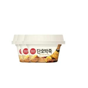 CJ제일제당 햇반 단호박죽 267g (3개)_이미지