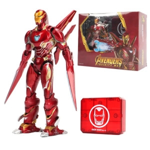 아이언 맨 메카 MK50 건프라 로봇 헐크 MK85 MARK-50 아머 마크 미니피겨 2개 포함