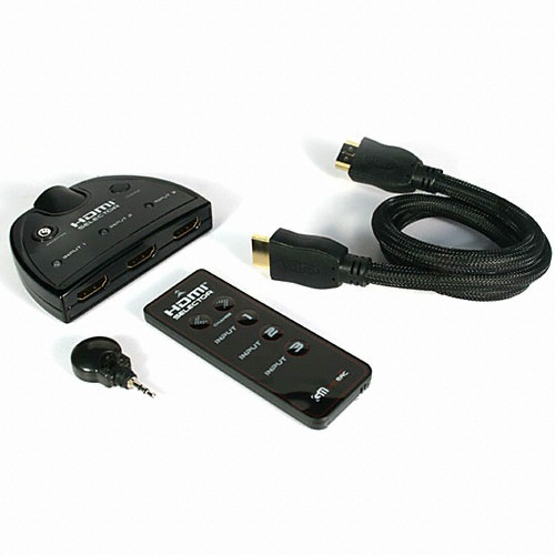 겜맥 HDMI 셀렉터 1.3호환 (XBOX360/ PS3/ 무선 리모컨)_이미지