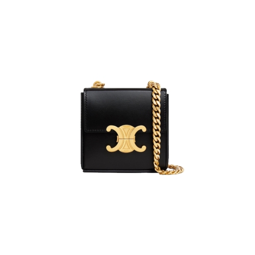 셀린느 여성 트리오페 숄더백 미니 블랙 113253EFE 38NO_이미지