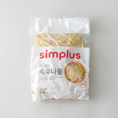 홈플러스 simplus 아삭한 숙주나물 300g (1개)_이미지