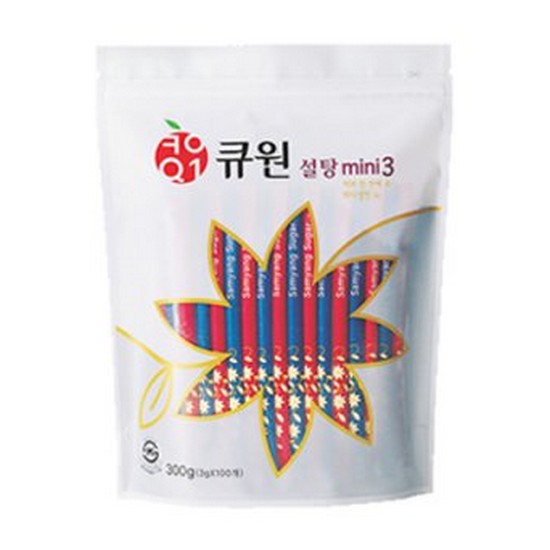 삼양사 큐원 미니바 설탕 3g (300개)