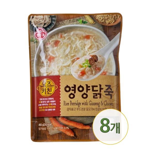 오뚜기 오즈키친 영양닭죽 450g (8개)_이미지
