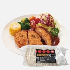 식자재왕 수제 등심돈까스 180g x 15개