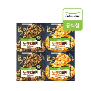 풀무원 노엣지피자 코리안BBQX2판+파이브치즈X2판