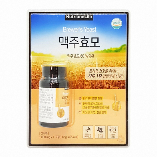 뉴트리원 뉴트리원라이프 맥주효모 112정 (1개)