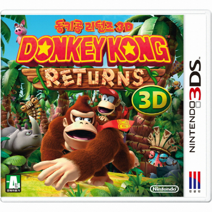 동키콩 리턴즈 3D 3DS 중고_이미지