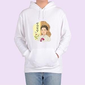 셀러허브 패션 JHQOQ459_4B 프린팅티셔츠 신사임달을 남자후드티 만나요