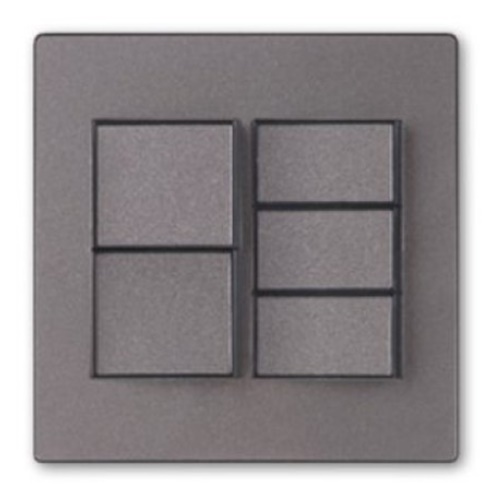 동서산업 DS이엘씨 D4 5구 1로 스위치 블랙 로즈골드