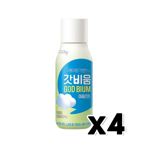 한국야쿠르트 구름처럼 가뿐한 나 갓비움 애플민트 230ml (4개)