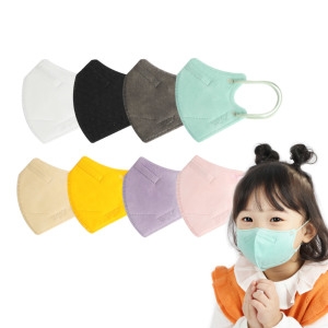 킨즈 초소형 소형 3D 아이랑 유아 아동 마스크 50매