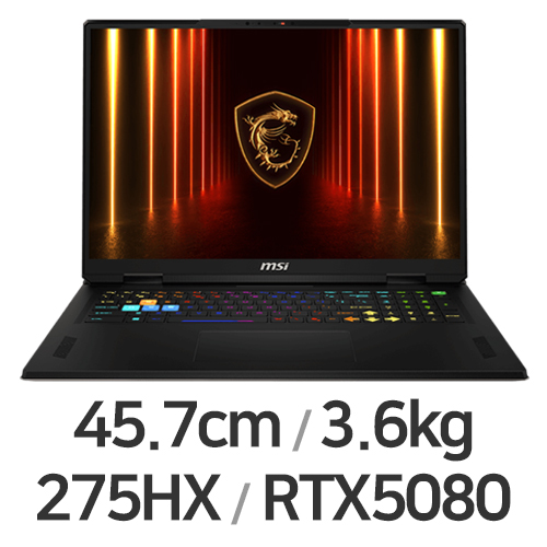MSI 벡터 18 HX AI A2XWIG-U9 QHD+ 64GB램 (SSD 4TB)_이미지