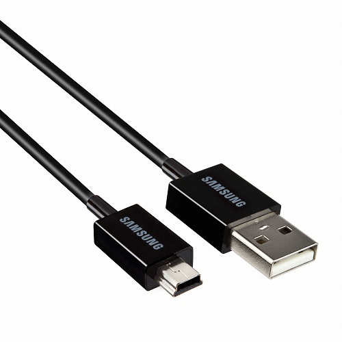 삼성전자 USB 2.0 Mini B 케이블 UB2005B (0.5m)_이미지
