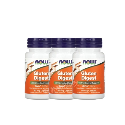나우푸드 글루텐 다이제스트 60캡슐 (3개)_이미지