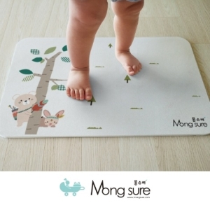 몽슈레규조토 발매트 + 미끄럼방지패드 욕실매트