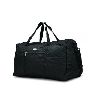 쌤소나이트 접이식 패커블 더플 백 블랙 M 509071_이미지