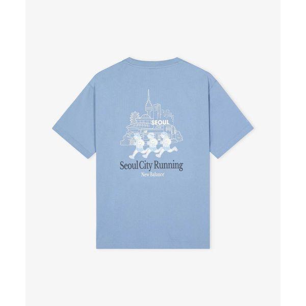 뉴발란스 UNI NB 서울 시티러닝 반팔티 NBNEG2A063