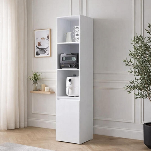 바이탈버브  루시 오픈형 LPM 키큰 틈새 수납장 400