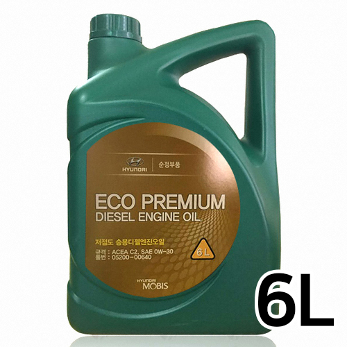 현대모비스 에코 프리미엄 디젤 0W30 6L (1개)