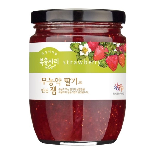 복음자리 무농약 딸기로 만든 잼 360g (1개)_이미지