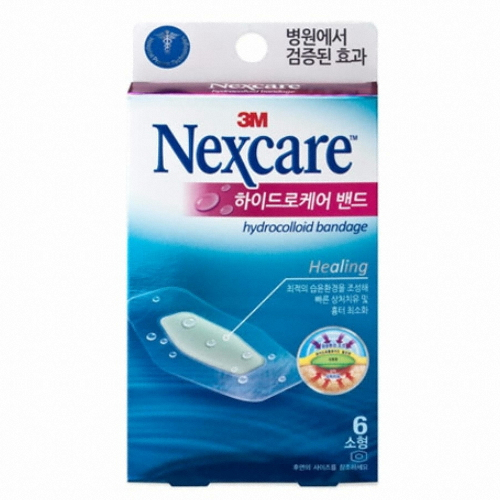 3M 넥스케어 하이드로 케어 밴드 소형 6매 (1팩(6매))