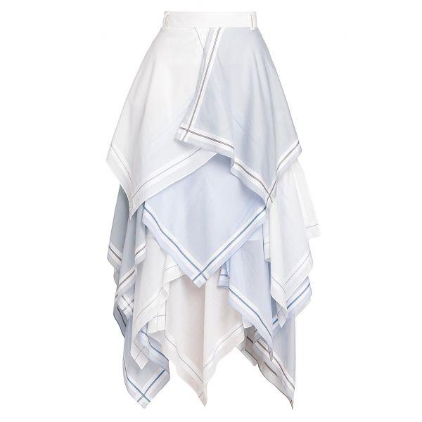 모스키노 이탈리안 행커치프 플라운스 스커트 치마 여성 11000802_이미지