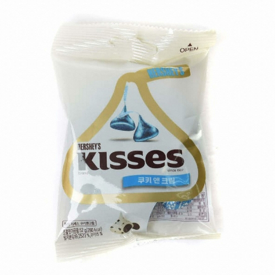 키세스 쿠키앤크림 52g