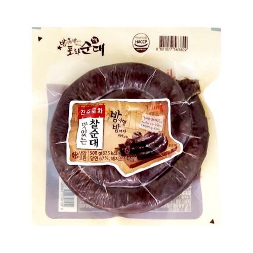 진주햄 진주포차 찰순대 500g (5개)_이미지