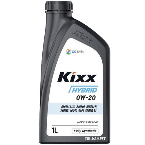 GS칼텍스 킥스 하이브리드 0W20 1L (8개)_이미지