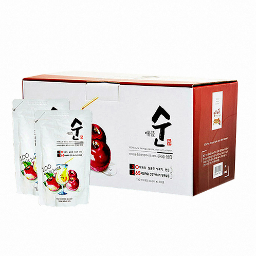 영주마실 푸드엔헬스 애플순 110ml 30포 (1개)_이미지