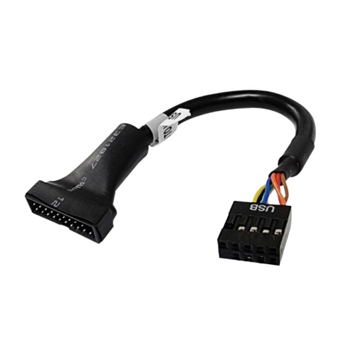 라인업시스템 LANSTAR LS-U3020G USB 20핀 to USB 9핀 변환 젠더 (15cm)_이미지