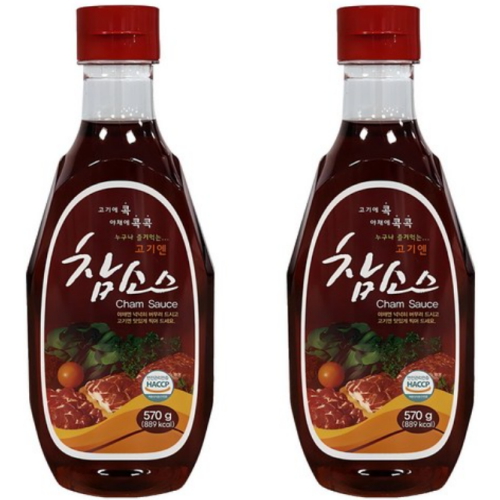 우리식품 고기엔 참소스 570g (2개)_이미지