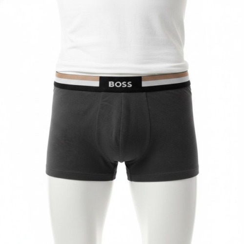 �ް� ���� Three-pack of cotton-blend trunks with signature stripe 50516542-001..