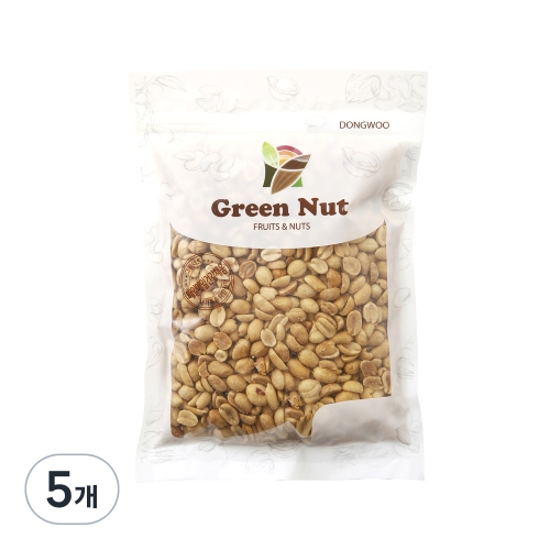 동우농산 그린너트 구운땅콩 500g (5개)