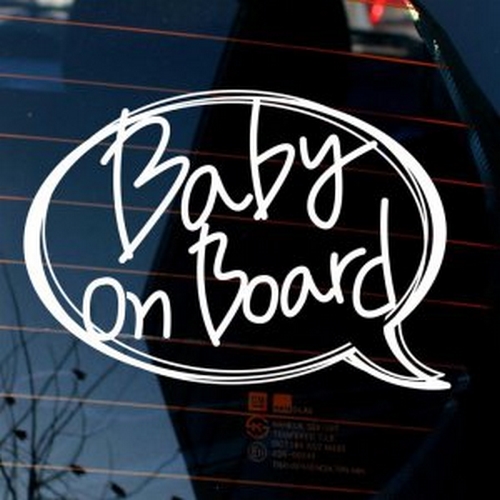 ��Ű���� ���� Ÿ���� Baby On Board ��ƼĿ LSC-545