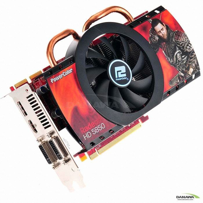 PowerColor 라데온 HD 5850 유아독존 HDMI D5 1GB 가온_이미지