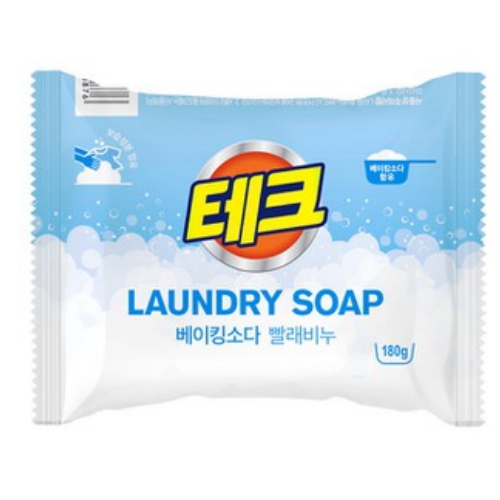 테크 베이킹소다 빨래비누 180g (4개)_이미지