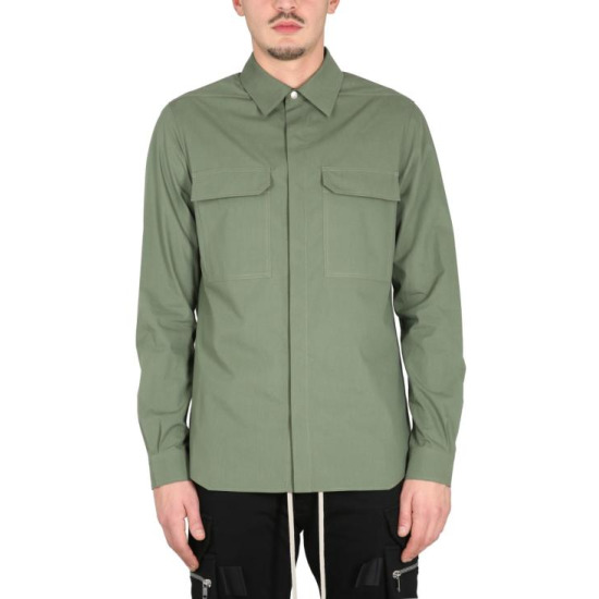 릭오웬스 긴팔셔츠 SHIRT WITH POCKETS RU01C4236 P 55_이미지