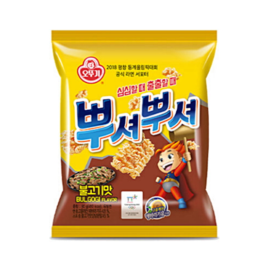 오뚜기 뿌셔뿌셔 불고기맛 90g (5개)_이미지