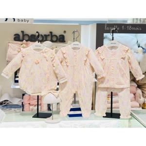 뱀띠임신출산선물 시도바디슈트+헤어밴드+우주복+내의3종세트 3A2110626 백IVORY